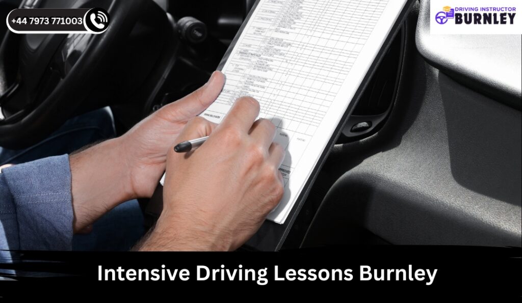 Intensive Driving Lessons Burnley - Driving test car hire Lancashire